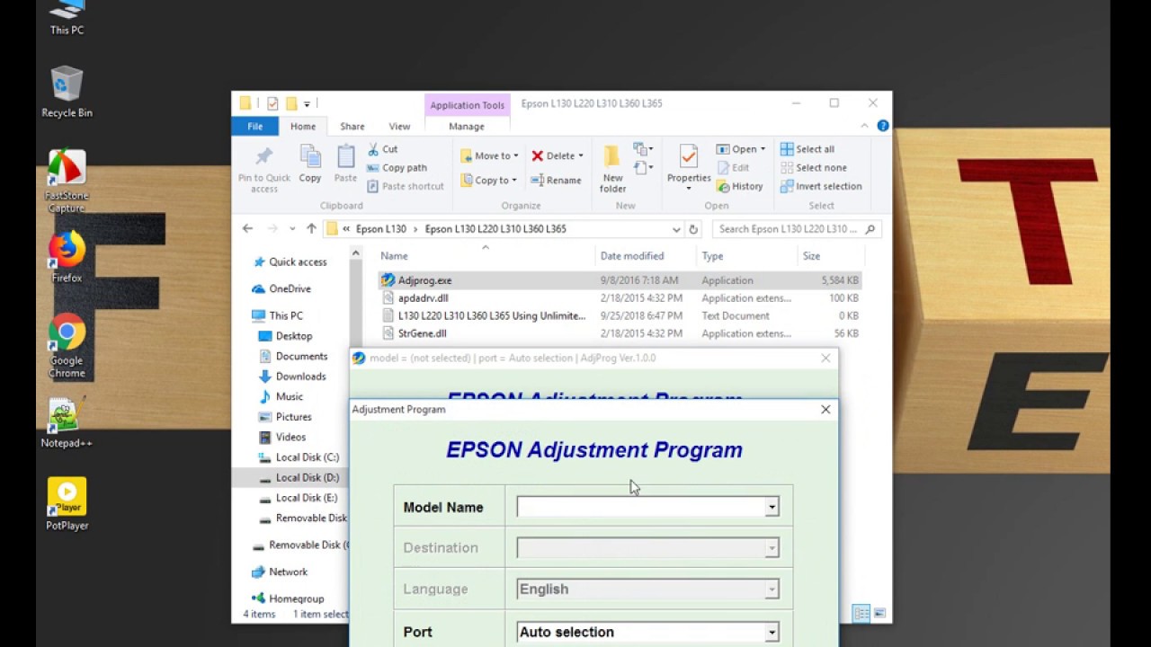 epson resetter software free download