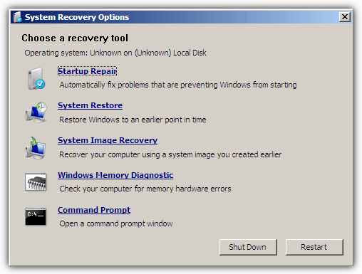 Windows 7 recovery disc iso download